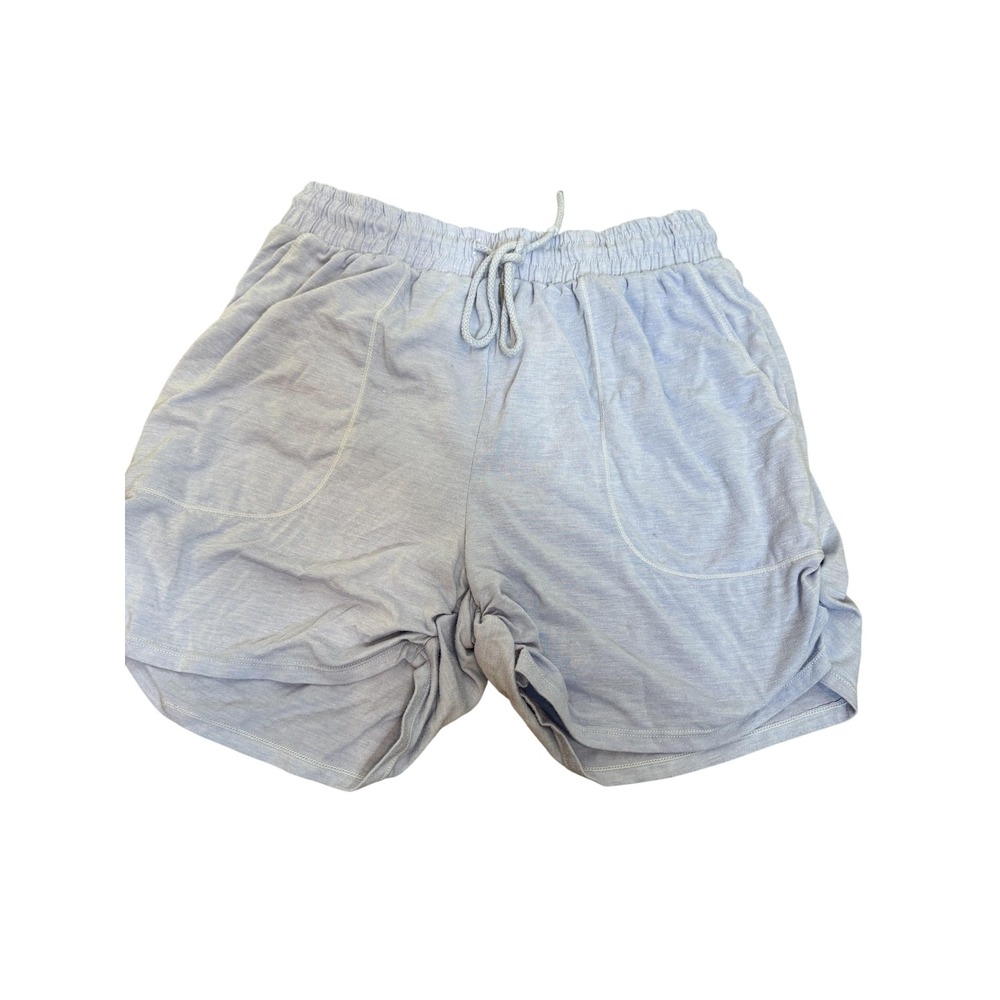 Free people Shorts Womens‎ Small Purple Jersey Elastic Waist Lounge Casual